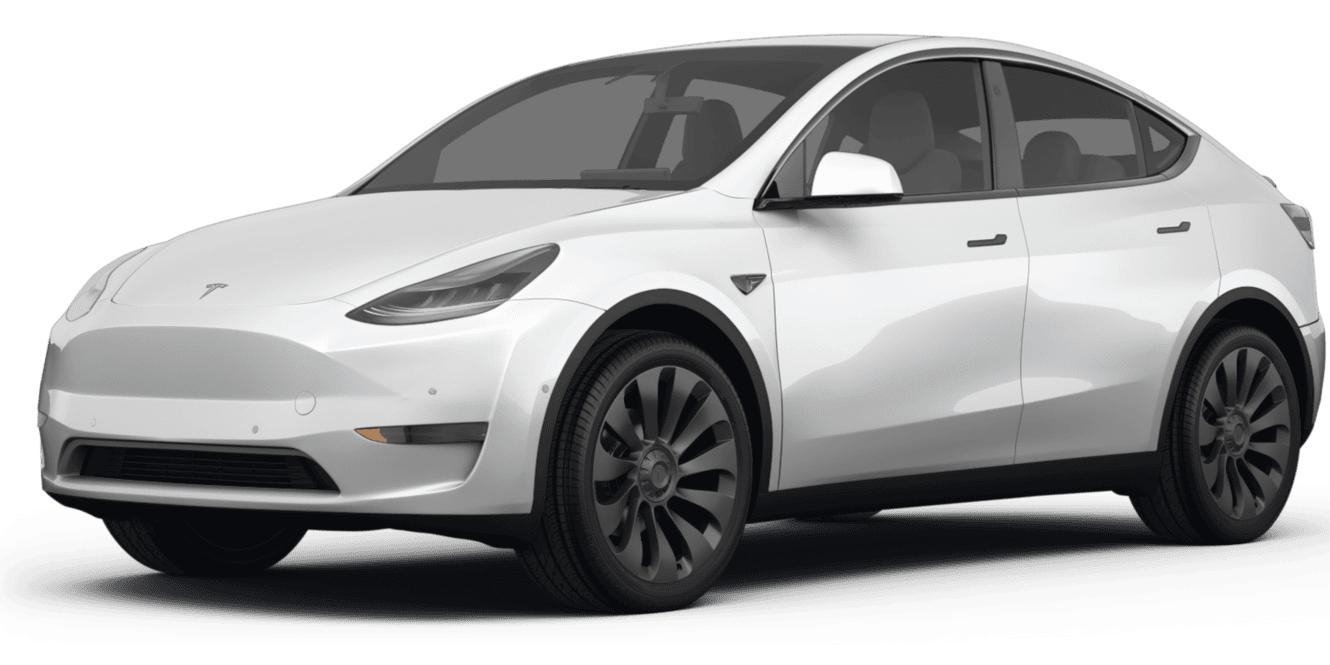 TESLA MODEL Y 2022 7SAYGDEF5NF487100 image